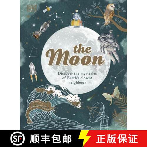 【3-4周达】精装 Book of the Moon: Discover the Mysteries of Earth's Closest Neighbour [9780241529065]