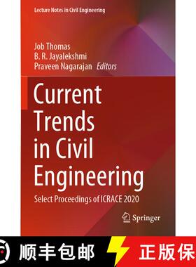 【3-4周达】Current Trends in Civil Engineering: Select Proceedings of ICRACE 2020 [9789811581533]