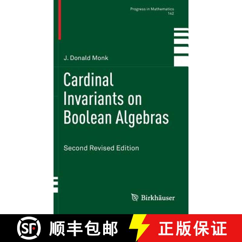 【3-4周达】Cardinal Invariants on Boolean Algebras : Second Revised Edition [9783034807296]