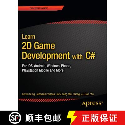 【3-4周达】Learn 2D Game Development with C# : For iOS, Android, Windows Phone, Playstation Mobile an... [9781430266044]
