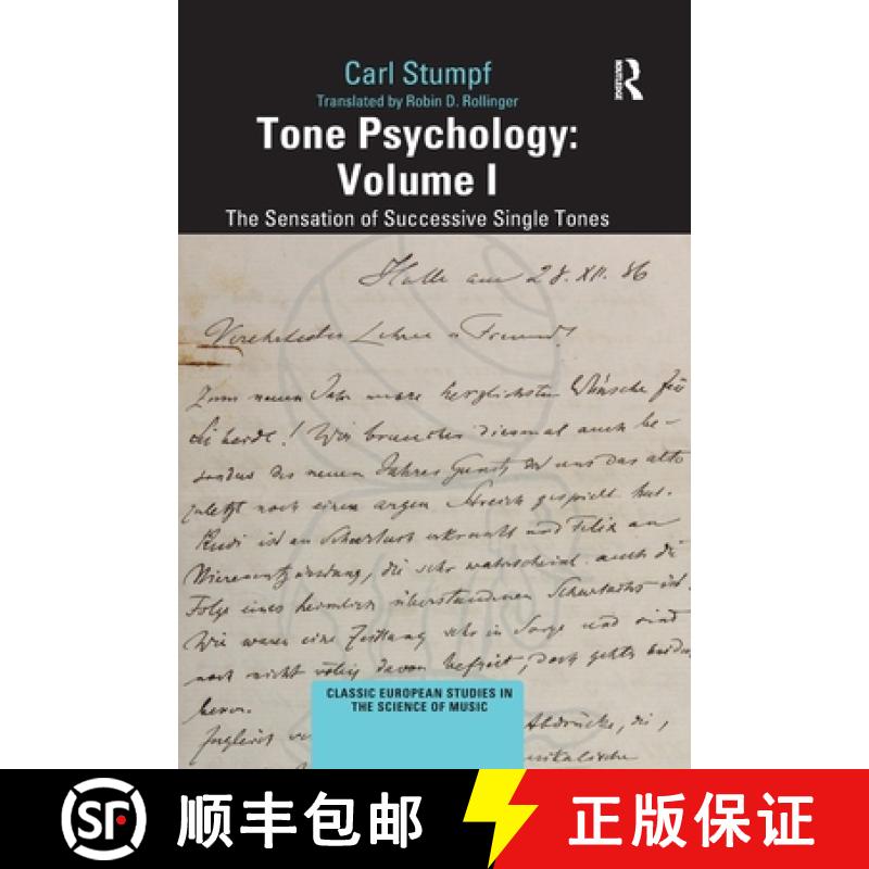 【3-4周达】Tone Psychology: Volume I: The Sensation of Successive Single Tones [9780367777043]图片