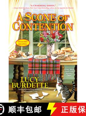 【3-4周达】A Scone of Contention: A Key West Food Critic Mystery [9781643856247]
