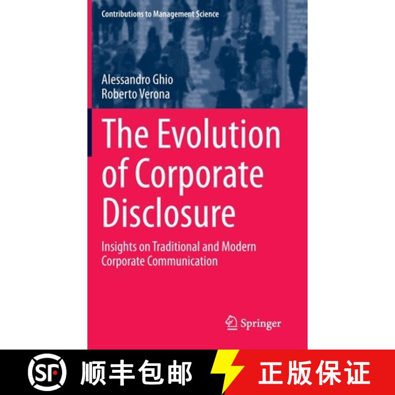 【3-4周达】The Evolution of Corporate Disclosure : Insights on Traditional and Modern Corporate Commu... [9783030422981]