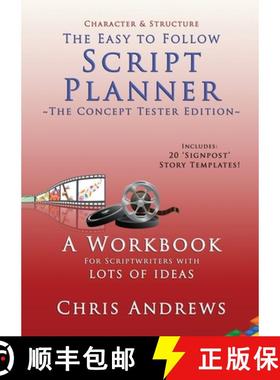 【3-4周达】Script Planner: A Workbook for Outlining 20 Script Ideas [9781925803143]
