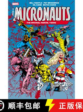 【3-4周达】Micronauts: The Original Marvel Years Omnibus Vol. 2 Michael Golden Cover [9781302956790]