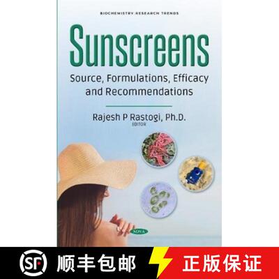 【3-4周达】精装 Sunscreens: Source, Formulations, Efficacy and Recommendations [9781536132946]