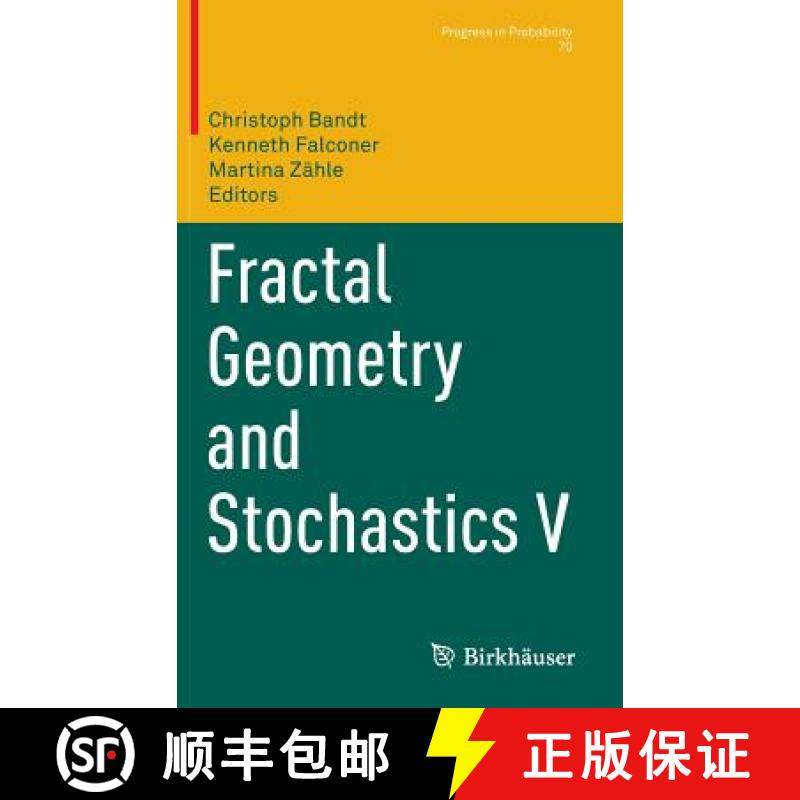 【3-4周达】Fractal Geometry and Stochastics V [9783319186597]
