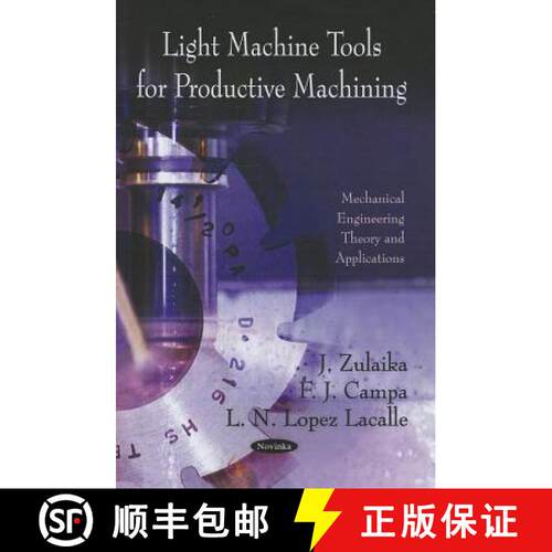【3-4周达】Light Machine Tools for Productive Machining [9781613246443]