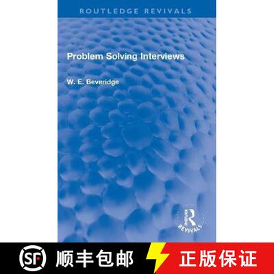 【3-4周达】Problem Solving Interviews [9780367720773]