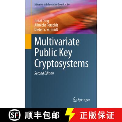 【3-4周达】精装 Multivariate Public Key Cryptosystems (Second Edition 2020) [9781071609859]