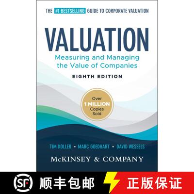 【3-4周达】精装 估值 精装 第八版 Valuation - Measuring and Managing the Value of Companies, Eighth Ed... [9781394279418]