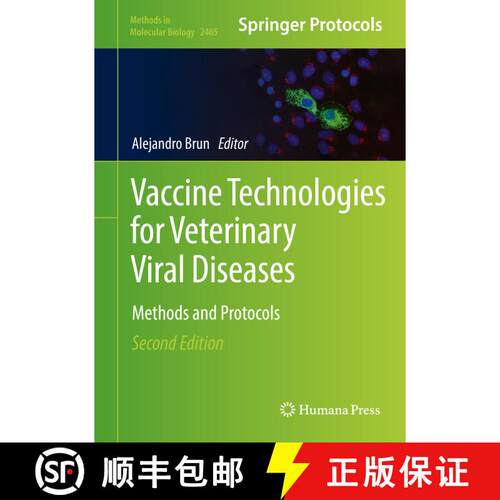 【3-4周达】精装 Vaccine Technologies for Veterinary Viral Diseases : Methods and Protocols (Second Ed... [9781071621677]