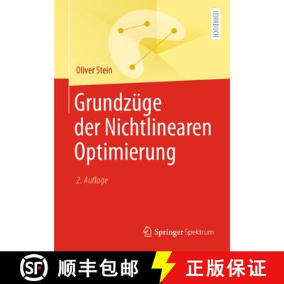 【3-4周达】Grundzuege der Nichtlinearen Optimierung (2. Auflage 2021) [9783662625316]