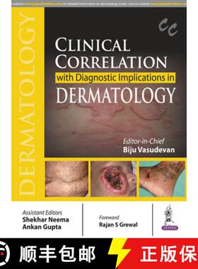 【3-4周达】Clinical Correlation with Diagnostic Implications in Dermatology [9789386322661]