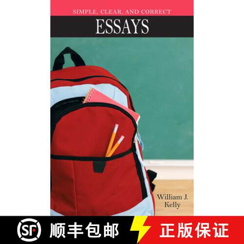 【3-4周达】Simple, Clear, and Correct: Essays [9780205561841]