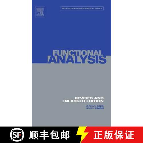 【3-4周达】精装 I: Functional Analysis: - I: Functional Analysis: vol 1 [9780125850506]