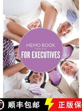 【3-4周达】Memo Book For Executives [9781681451954]