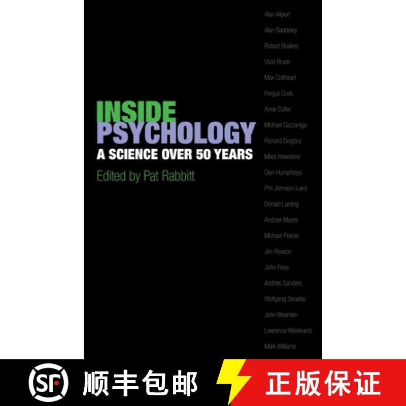 【3-4周达】Inside Psychology: A Science Over 50 Years [9780199228768]