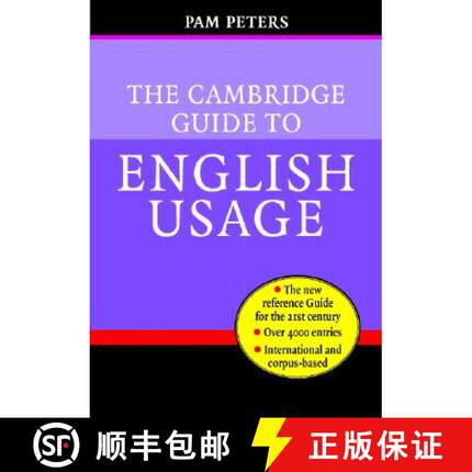 【3-4周达】The Cambridge Guide to English Usage [9780521621816]