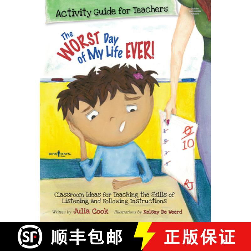 现货 The Worst Day of My Life Ever! Activity Guide for Teachers: Classroom Ideas for Teaching the Ski... [9781934490235]