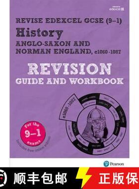 【3-4周达】Pearson REVISE Edexcel GCSE (9-1) History Anglo-Saxon and Norman England Revision Guide an... [9781292169743]
