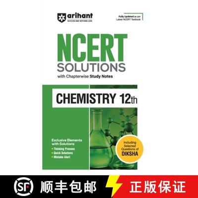 【3-4周达】NCERT Solutions Chemistry XII [9789368406594]