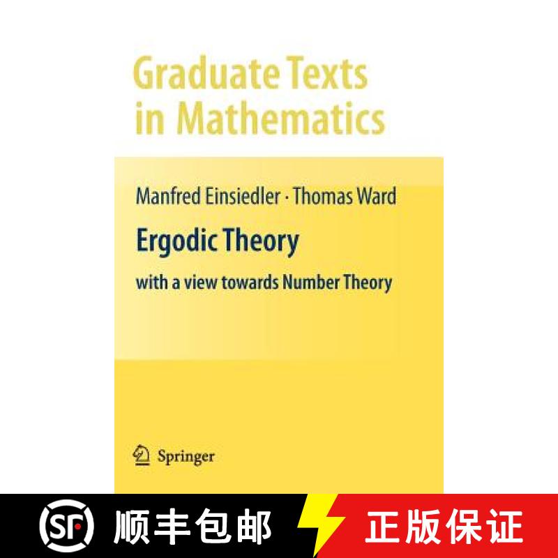 【3-4周达】Ergodic Theory : with a view towards Number Theory [9781447125914]