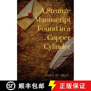 satiric Found ... Copper Manuscript and 3周达 fantastic 9782382741894 Cylinder James romance Strange