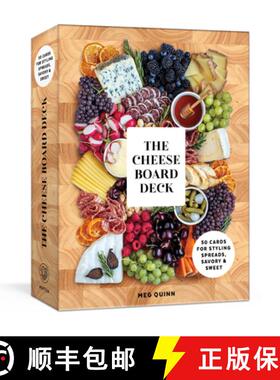 【3-4周达】The Cheese Board Deck: 50 Cards for Styling Spreads, Savory and Sweet [9780593233276]