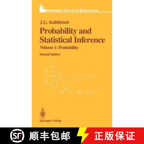 【3-4周达】Probability and Statistical Inference: Volume 1: Probability - Probability and Statistical... [9780387961446]