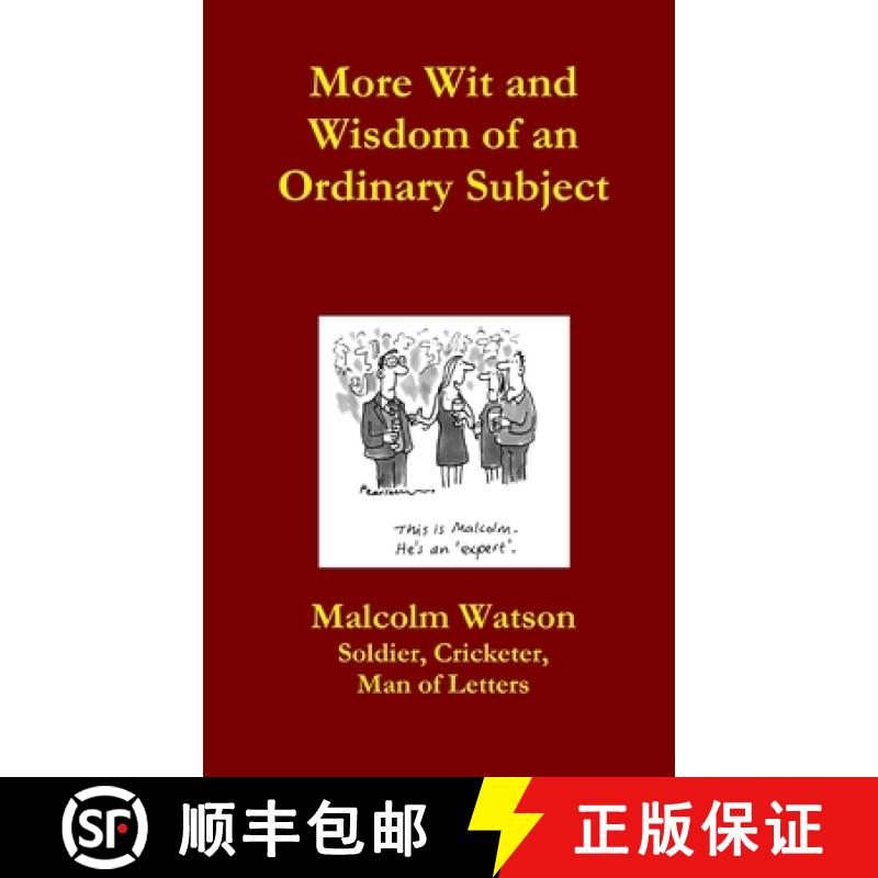 【2-3周达】More Wit and Wisdom of an Ordinary Subject [9781291965759]
