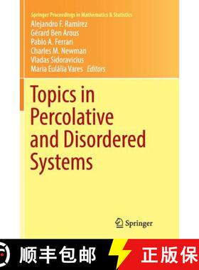 【3-4周达】Topics in Percolative and Disordered Systems (Softcover reprint of the original 1st ed. 2014) [9781493944774]