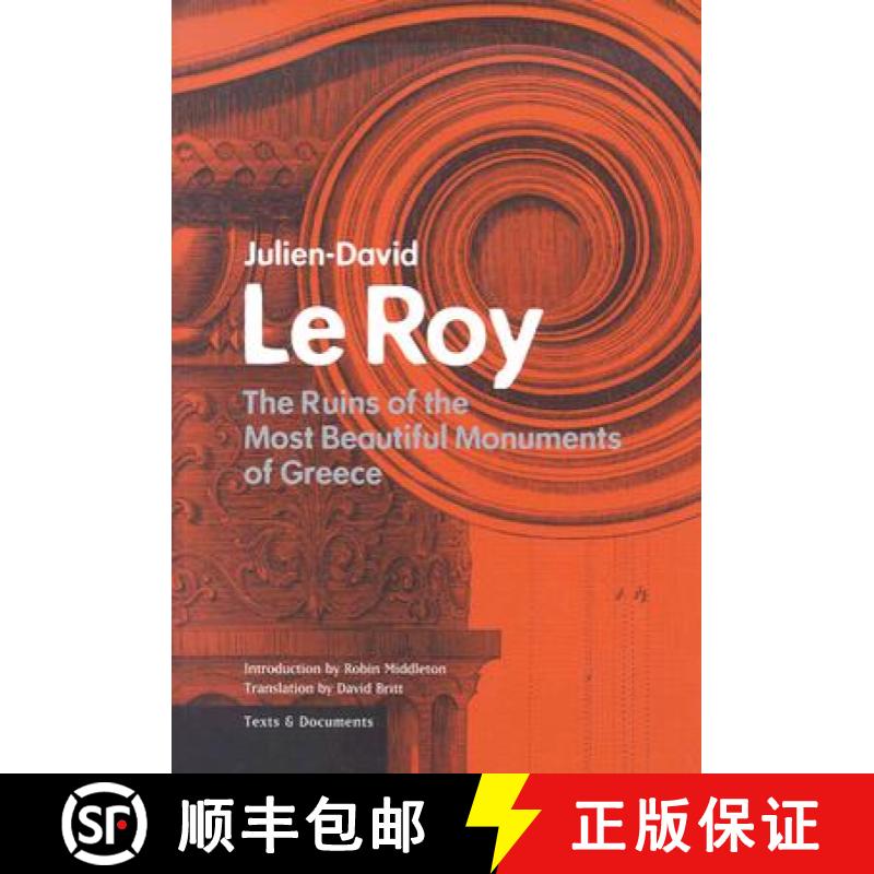 【3-4周达】The Ruins of the Most Beautiful Monuments of Greece [9780892366699]