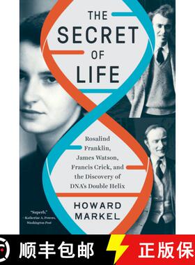 【3-4周达】The Secret of Life: Rosalind Franklin, James Watson, Francis Crick, and the Discovery of D... [9781324050391]
