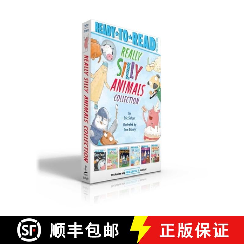 【3-4周达】Really Silly Animals Collection (Boxed Set): Space Cows; Party Pigs!; Knight Owls; Sea She... [9781534495241]