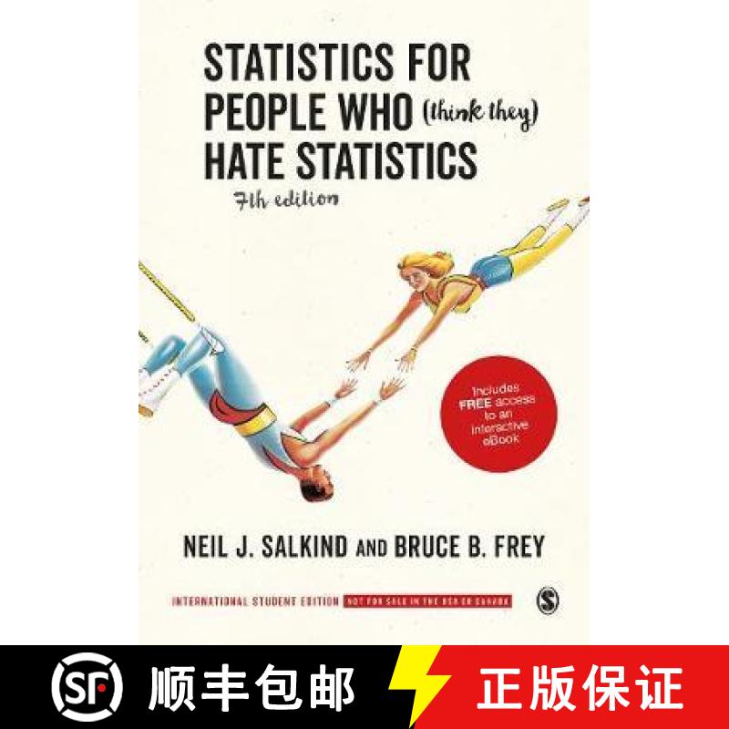 【3-4周达】Statistics for People Who (Think They) Hate Statistics - International Student Edition (7) [9781544387604]