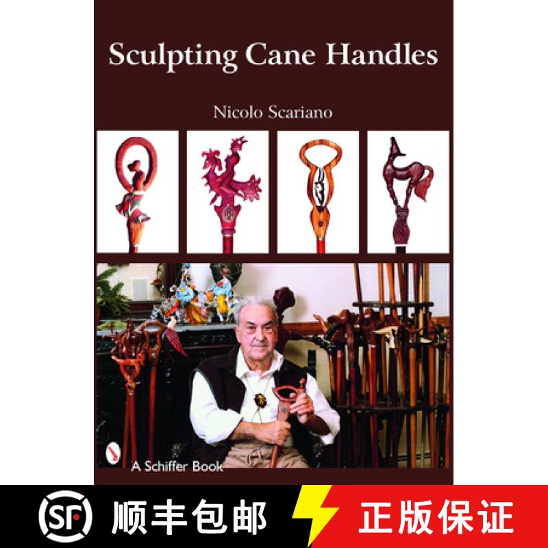 【3-4周达】Sculpting Cane Handles [9780764328237]