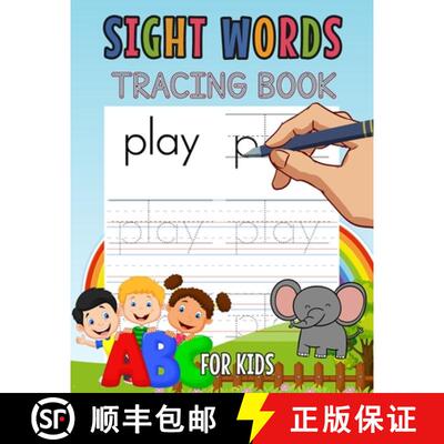 【3-4周达】Sight Words Tracing Book for Kids: Learn Sight Words for Kids, Workbook for Kids [9781803838458]