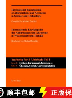 预订 International Encyclopedia of Abbreviations and Acronyms in Science and Technology: - A-Z Ecolog... [9783598235122]