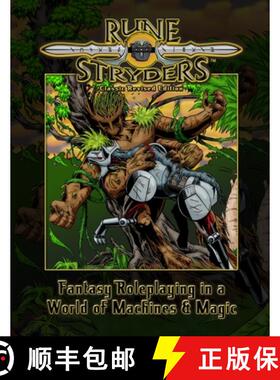 【3-4周达】Rune Stryders: Fantasy-Mecha Roleplaying Game [9781938270369]