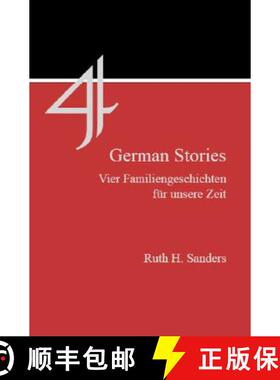 【3-4周达】Four German Stories: Vier Familiengeschichten fur unsere Zeit [9781585100255]