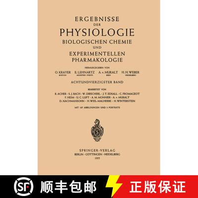 【3-4周达】Ergebnisse der Physiologie Biologischen Chemie und Experimentellen Pharmakologie: Achtundv... [9783642494369]