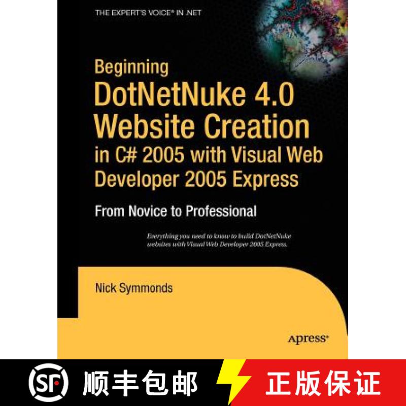 【3-4周达】Beginning DotNetNuke 4.0 Website Creation in C# 2005 with Visual Web Developer 2005 Expres... [9781590596814]