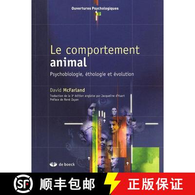预订 Le Comportement Animal: Psychobiologie, Éthologies et Evolution [Animal Behaviour: Psychobiolog... [9782804107093]