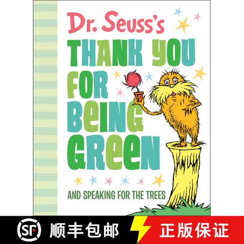 【3-4周达】精装 Dr. Seuss's Thank You for Being Green: And Speaking for the Trees [9780593123294]