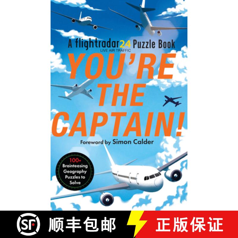 【3-4周达】You're the Captain!: A Flightradar24 Puzzle Book [9780008712624]图片