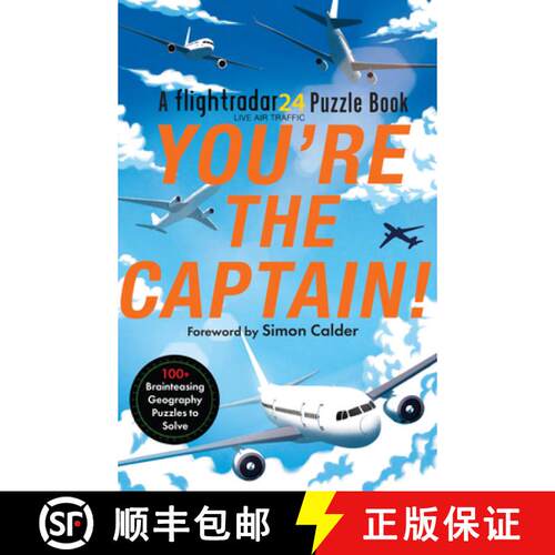 【3-4周达】You're the Captain!: A Flightradar24 Puzzle Book [9780008712624]