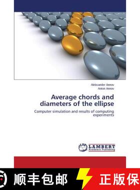 预订 Average chords and diameters of the ellipse [9783659517600]