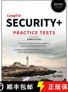 【3-4周达】Comptia Security+ Practice Tests: Exam Sy0-601 [Wiley备考类] [9781119735465]