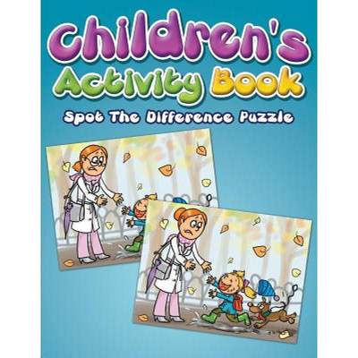 【4周达】Children's Activity Book: Spot The Difference Puzzle [9781681271033]